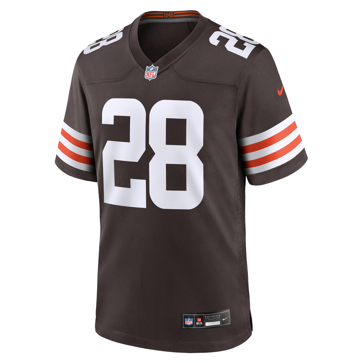 Cleveland Browns Tre Avery Brown Team Game Jersey