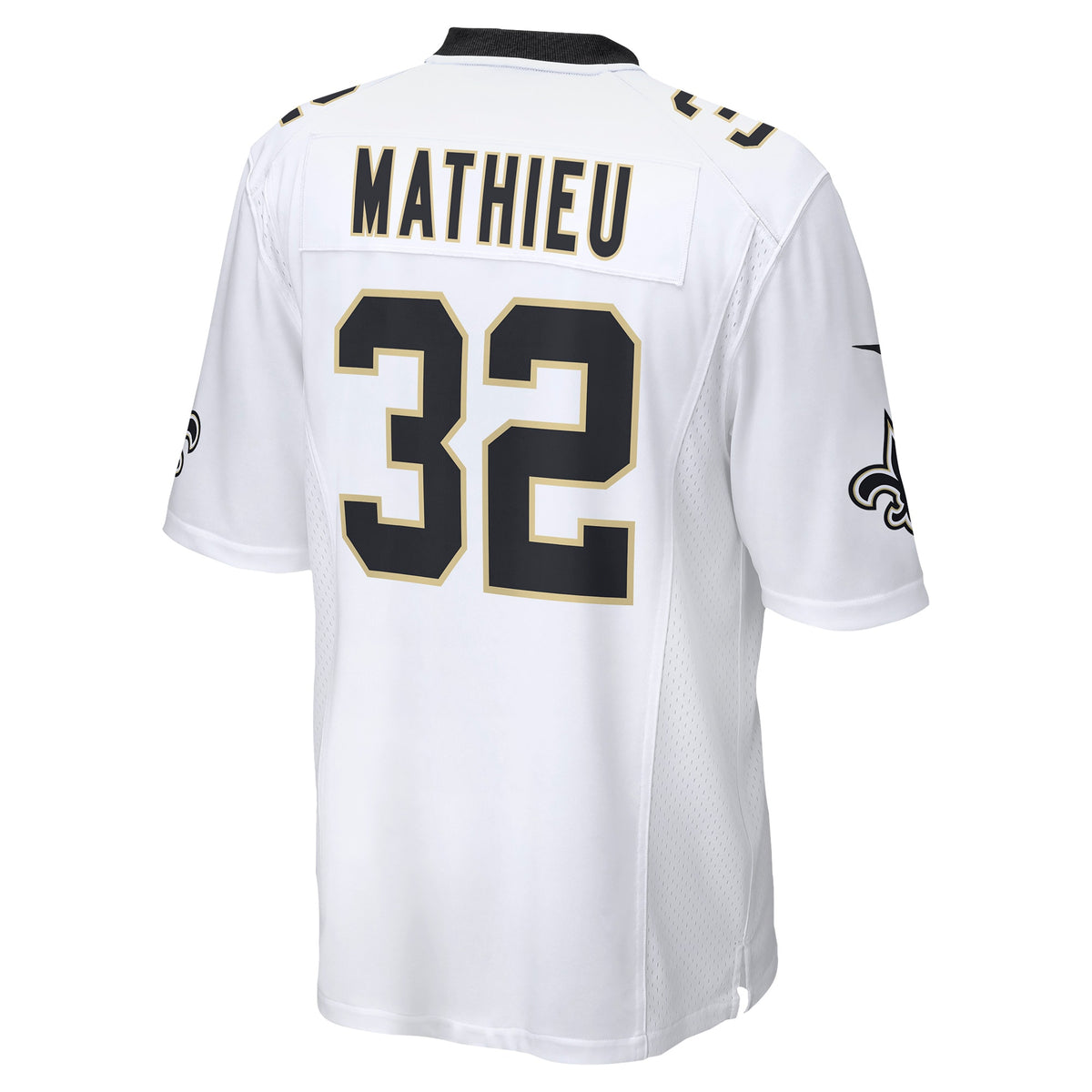 New Orleans Saints Tyrann Mathieu White Game Jersey