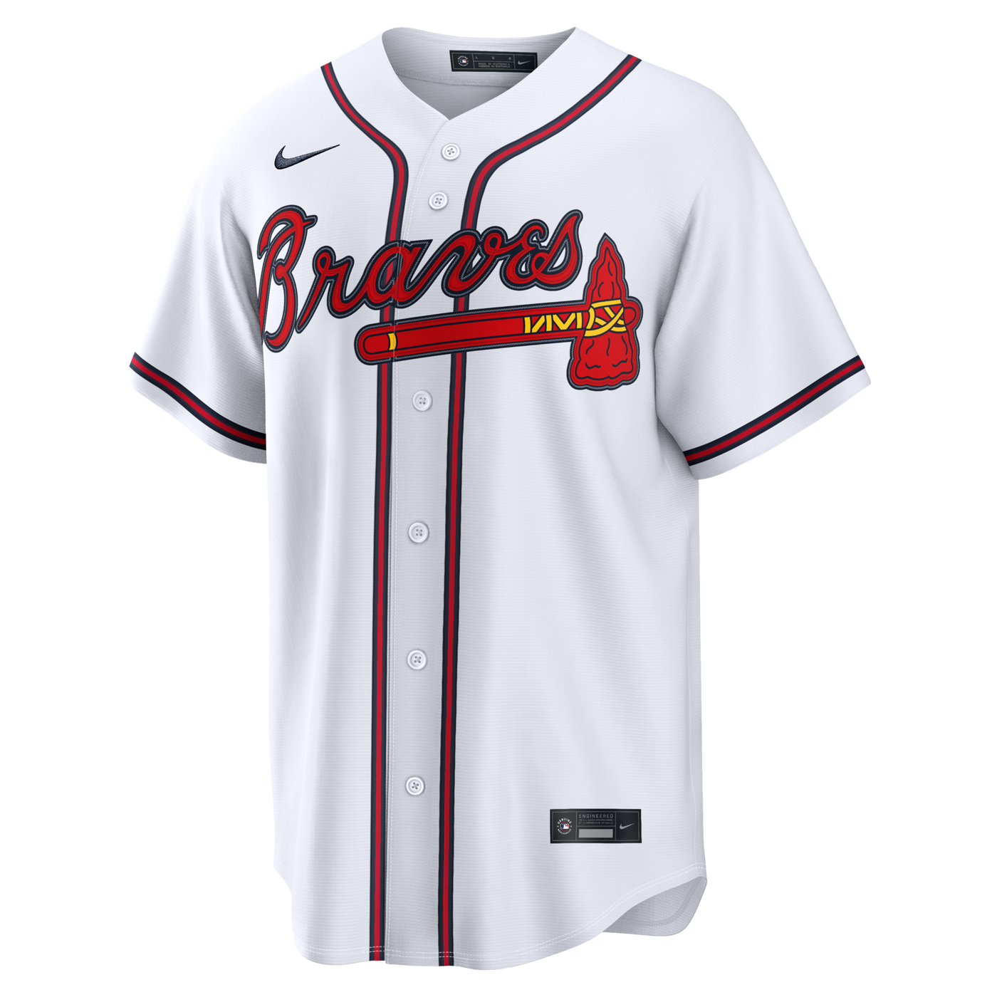 Atlanta Braves Drake Baldwin Nike White Home Replica Jersey