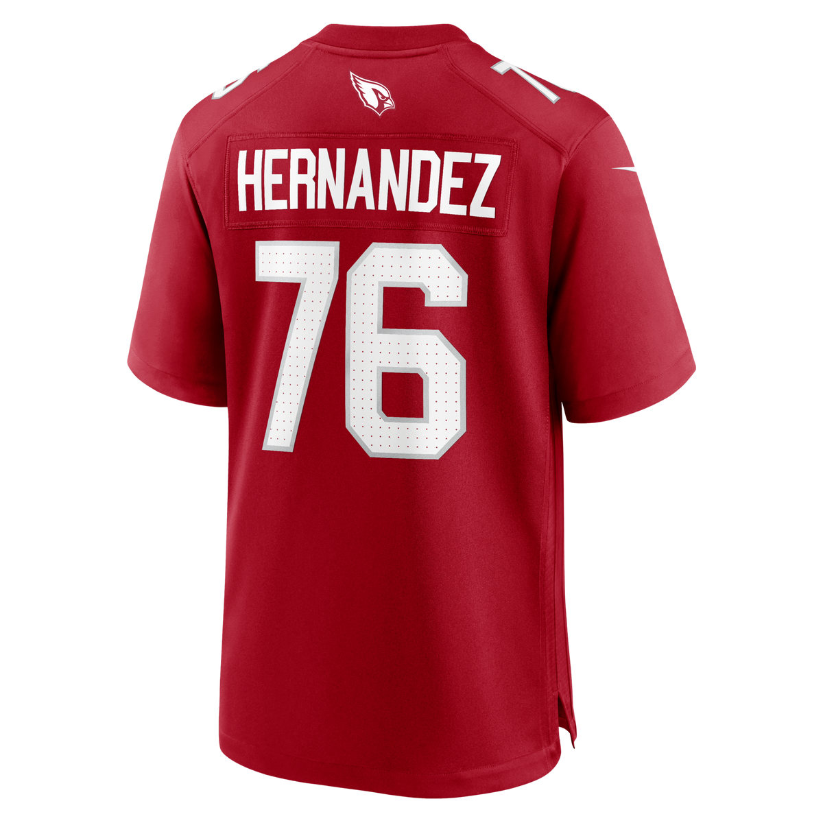 Arizona Cardinals Will Hernandez Cardinal Team Game Jersey