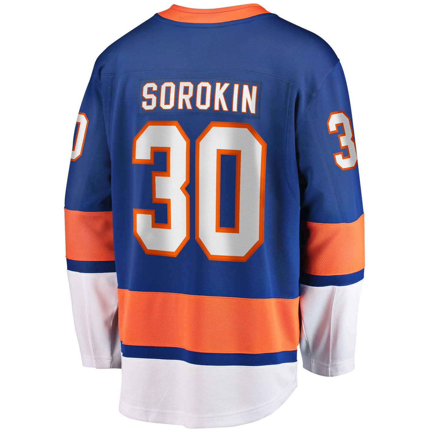 New York Islanders Ilya Sorokin Fanatics Royal Home Breakaway Player Jersey