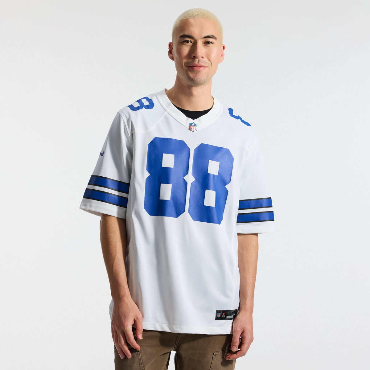 Dallas Cowboys CeeDee Lamb White Game Team Jersey