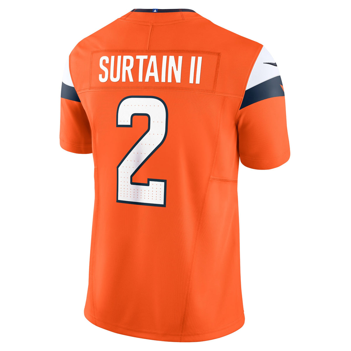 Denver Broncos Patrick Surtain II Orange Team Vapor F.U.S.E. Limited Jersey