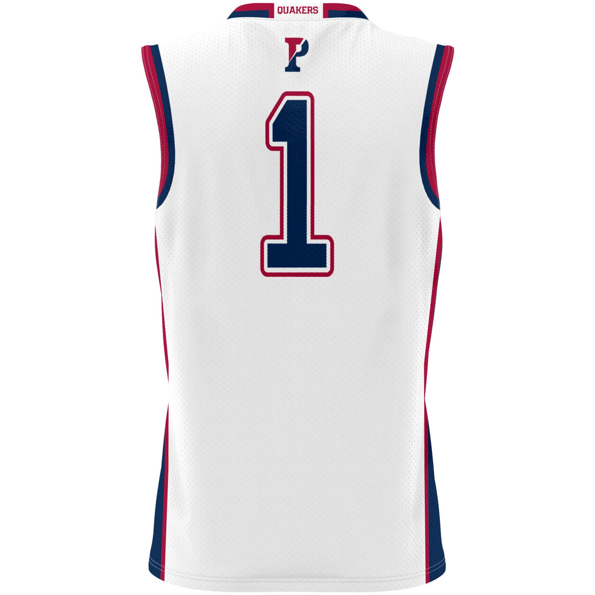 #1 Pennsylvania Quakers GameDay Greats Lightweight Basketball Jersey - White