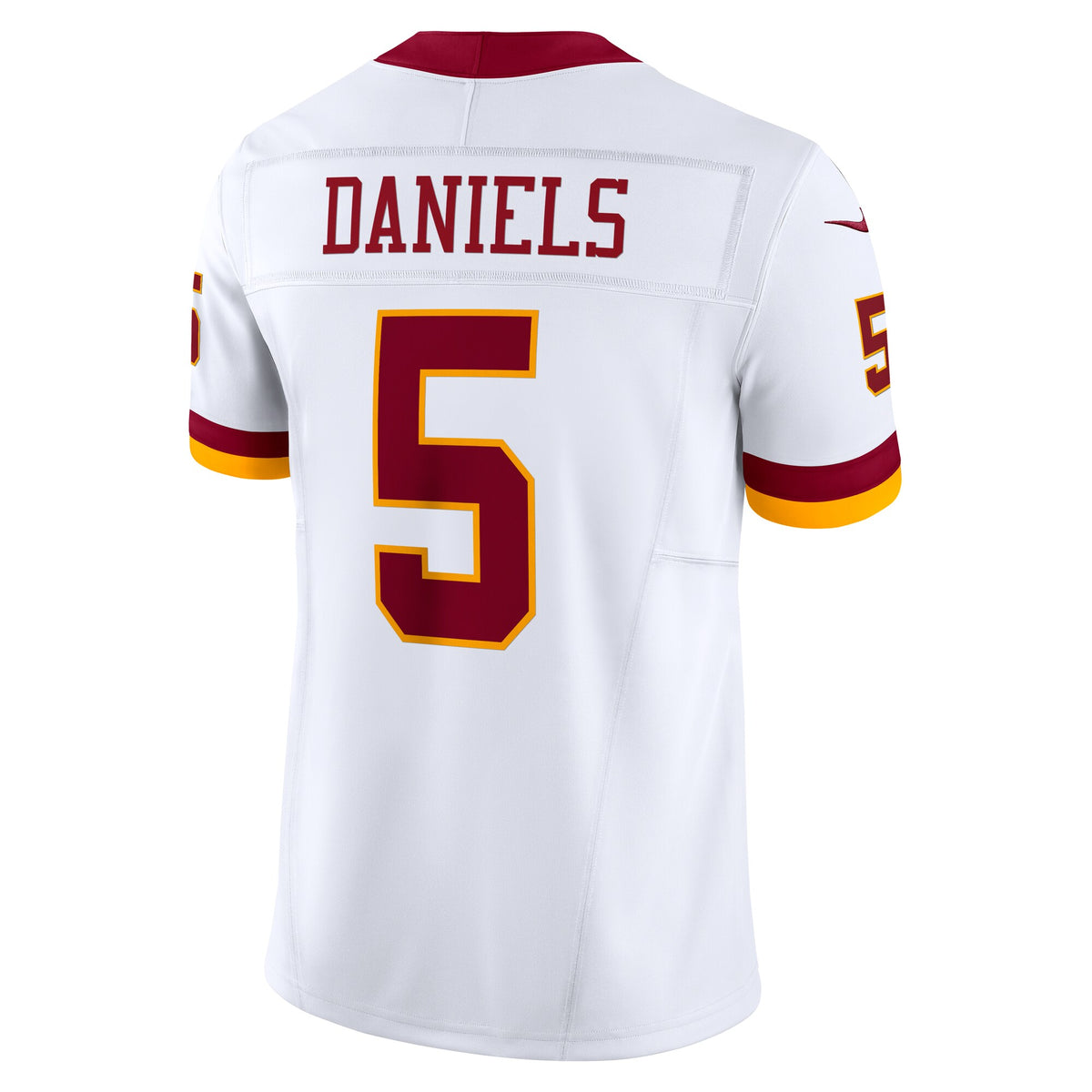 Washington Commanders Jayden Daniels White Vapor F.U.S.E. Limited Super Bowl Era Jersey