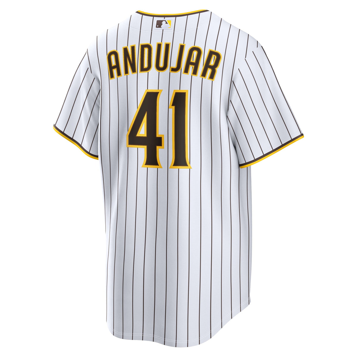 San Diego Padres Miguel Andujar White Home Replica Jersey