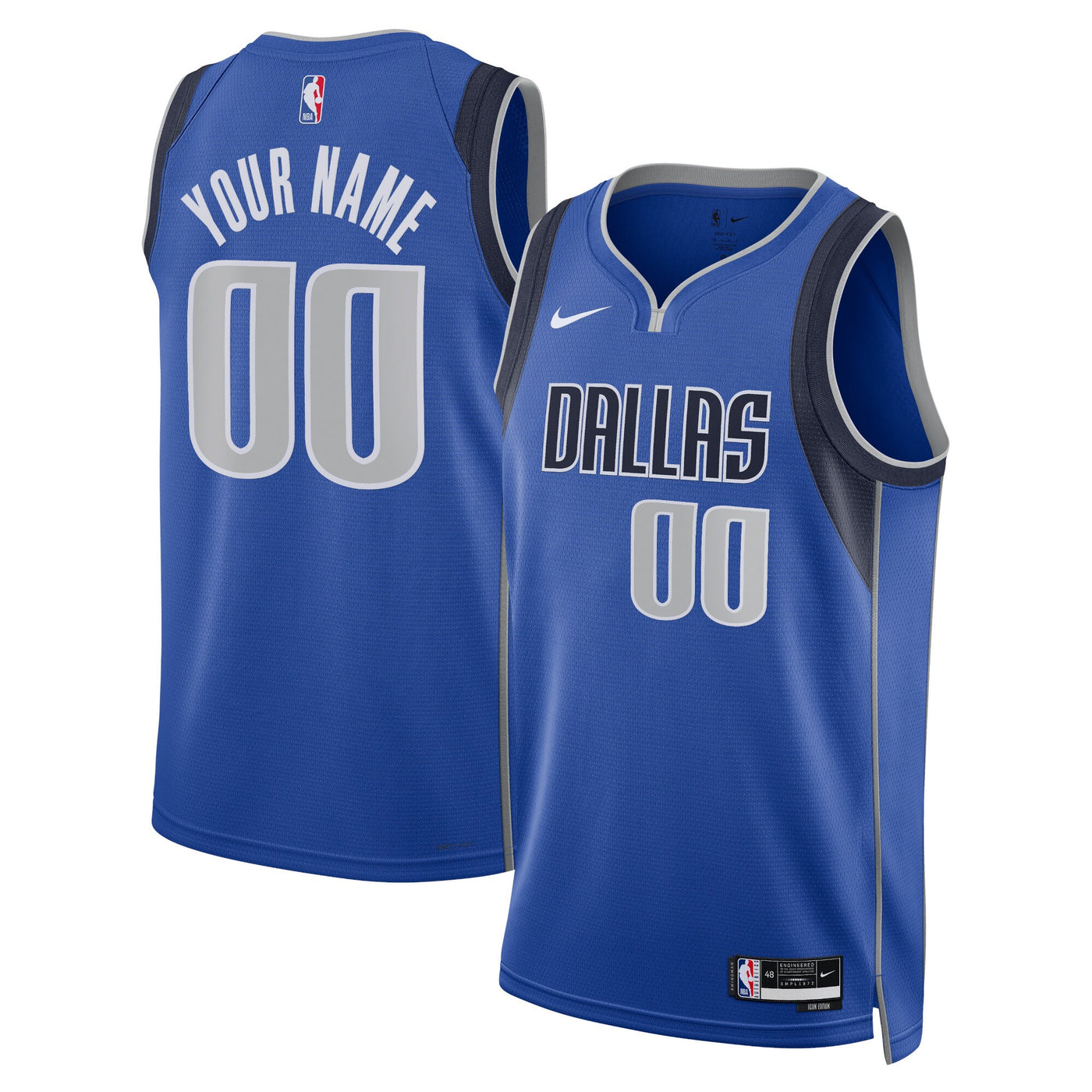 Dallas Mavericks Nike Icon Swingman Jersey - Custom