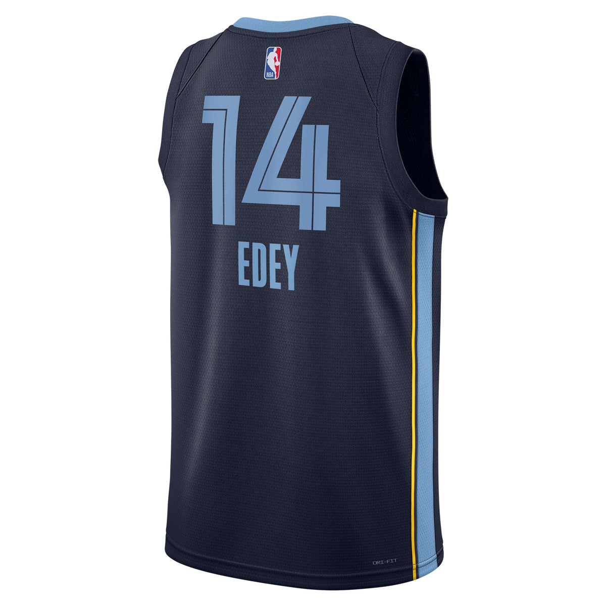 Memphis Grizzlies Icon Swingman Jersey - Navy - Zach Edey -