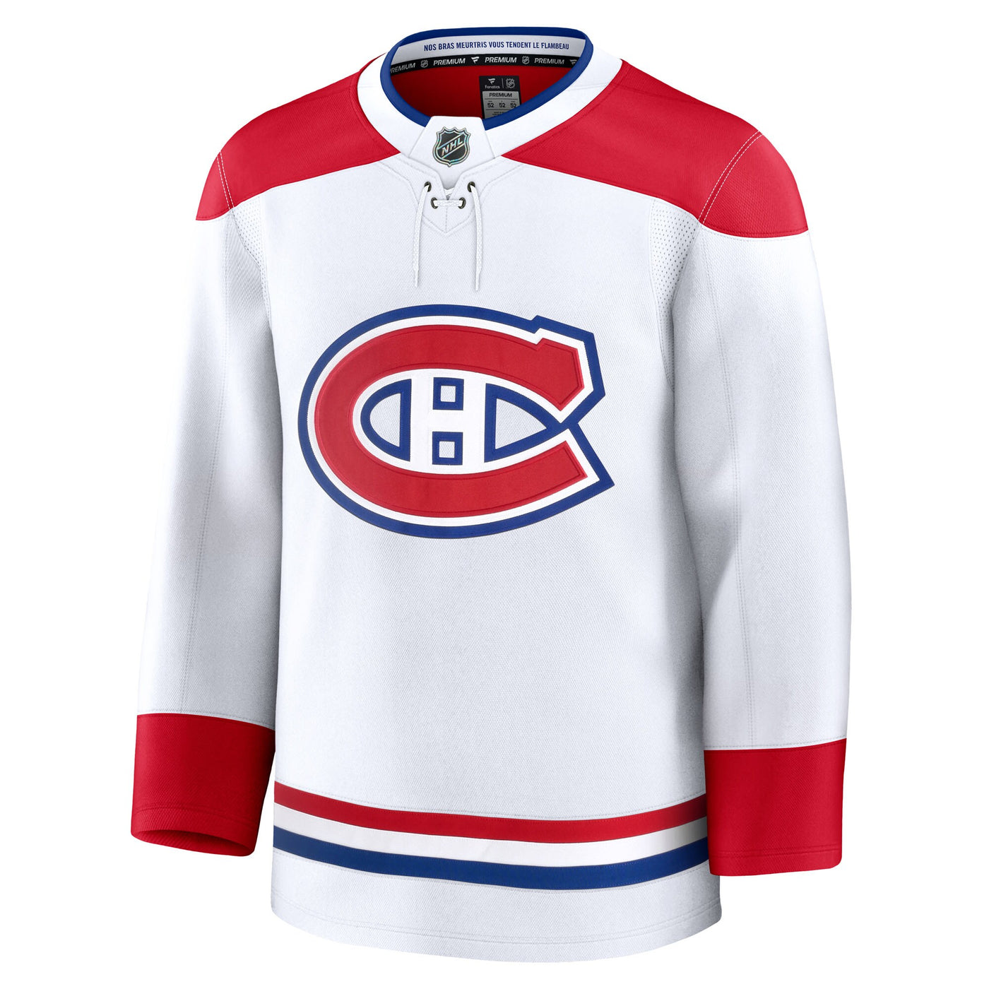 Montreal Canadiens Fanatics White Away Premium Jersey