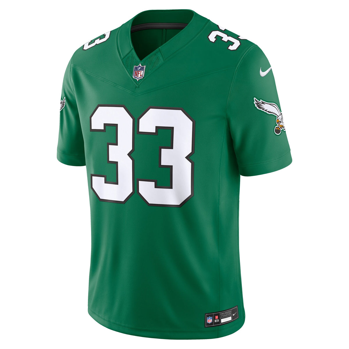 Philadelphia Eagles Cooper DeJean Kelly Green Alternate Vapor F.U.S.E. Stitched Limited Jersey