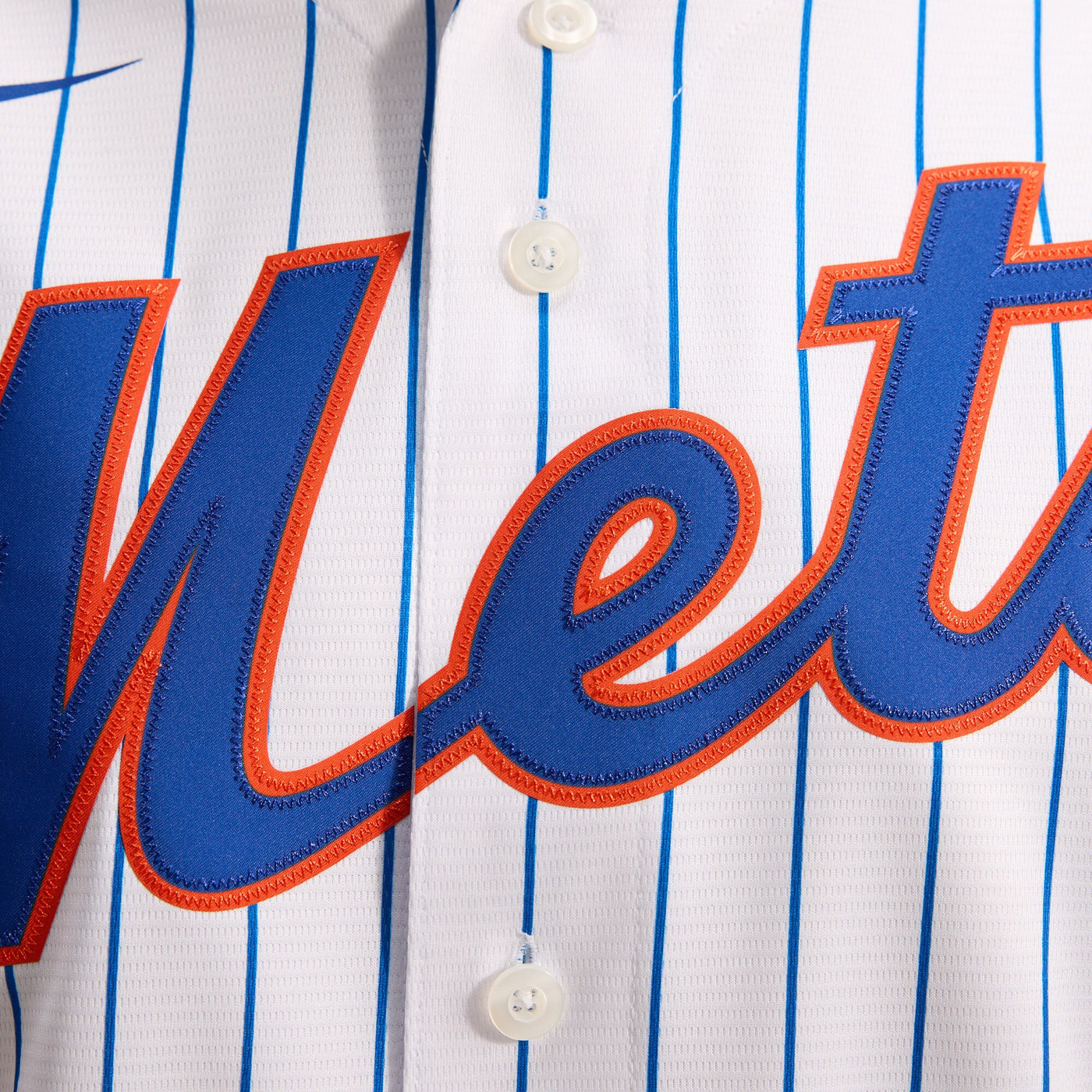 New York Mets Nike White Home Replica Player Jersey