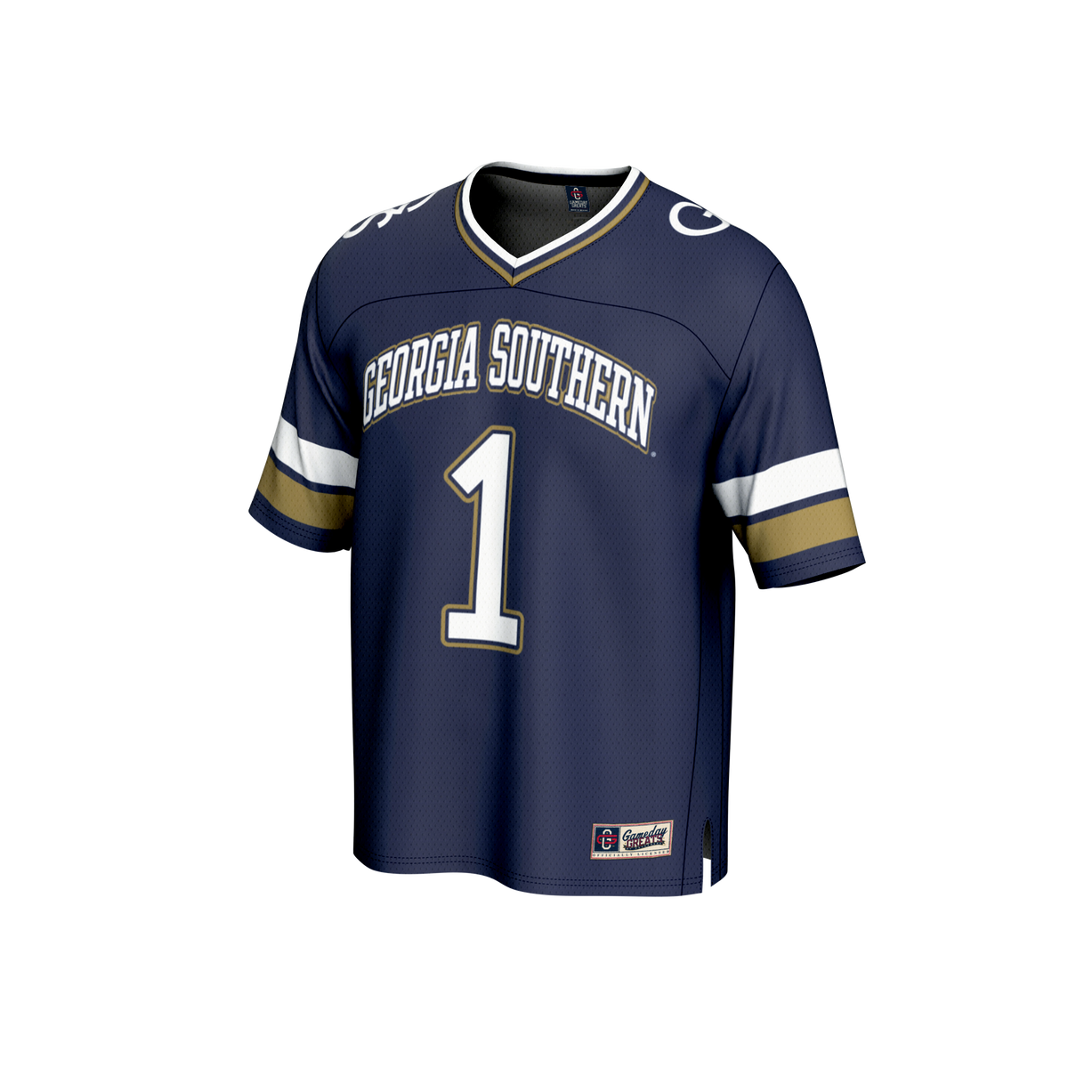 #1 Georgia Southern Eagles GameDay Greats Lightweight Collegiate Football Fashion Jersey - Blue