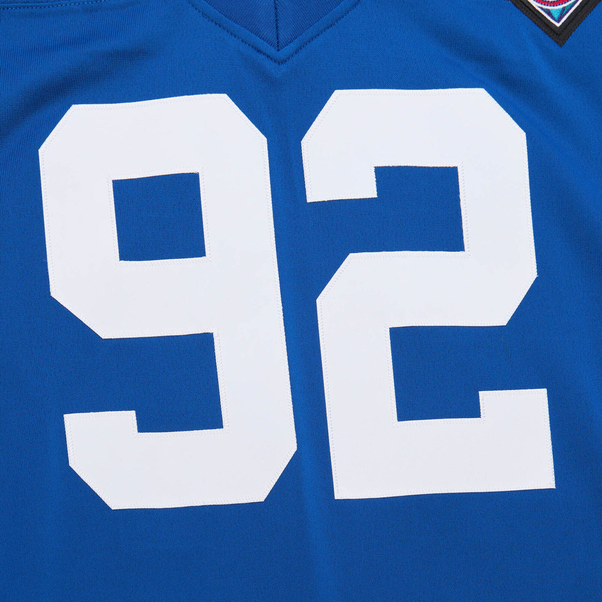 New York Giants 1994 Michael Strahan Mitchell & Ness Royal Authentic Throwback Retired Player Jersey