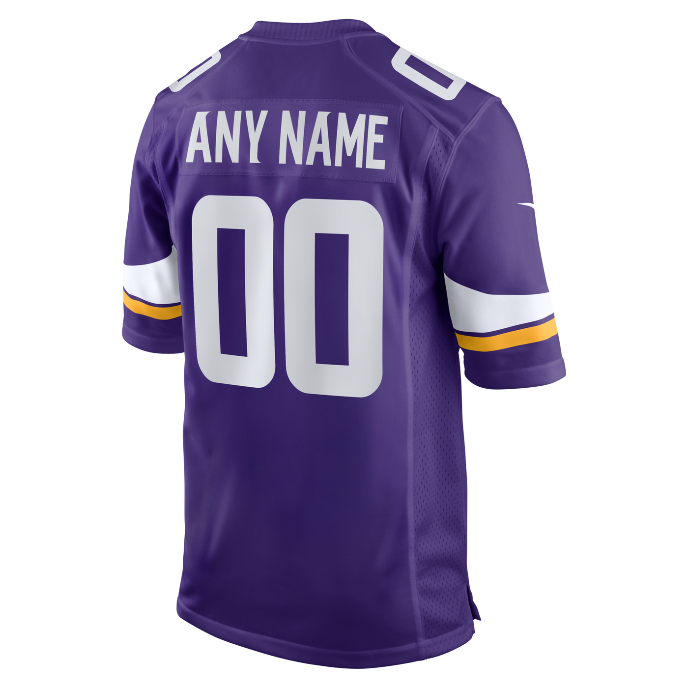 Minnesota Vikings Nike Purple Custom Game Jersey