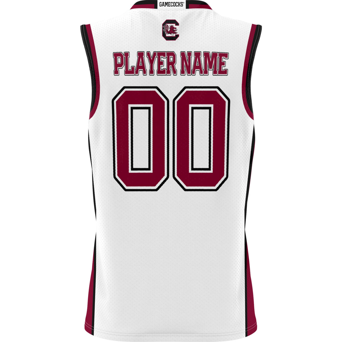 South Carolina Gamecocks GameDay Greats Lightweight NIL Pick-A-Player Basketball Jersey - White