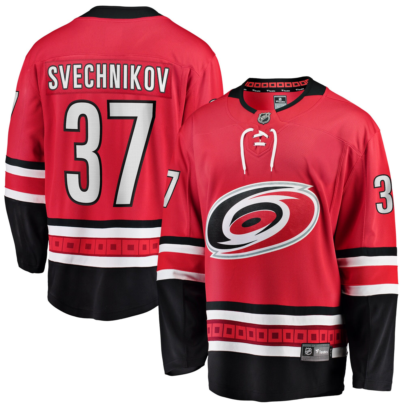 Carolina Hurricanes Andrei Svechnikov Fanatics Red Alternate Breakaway Player Jersey