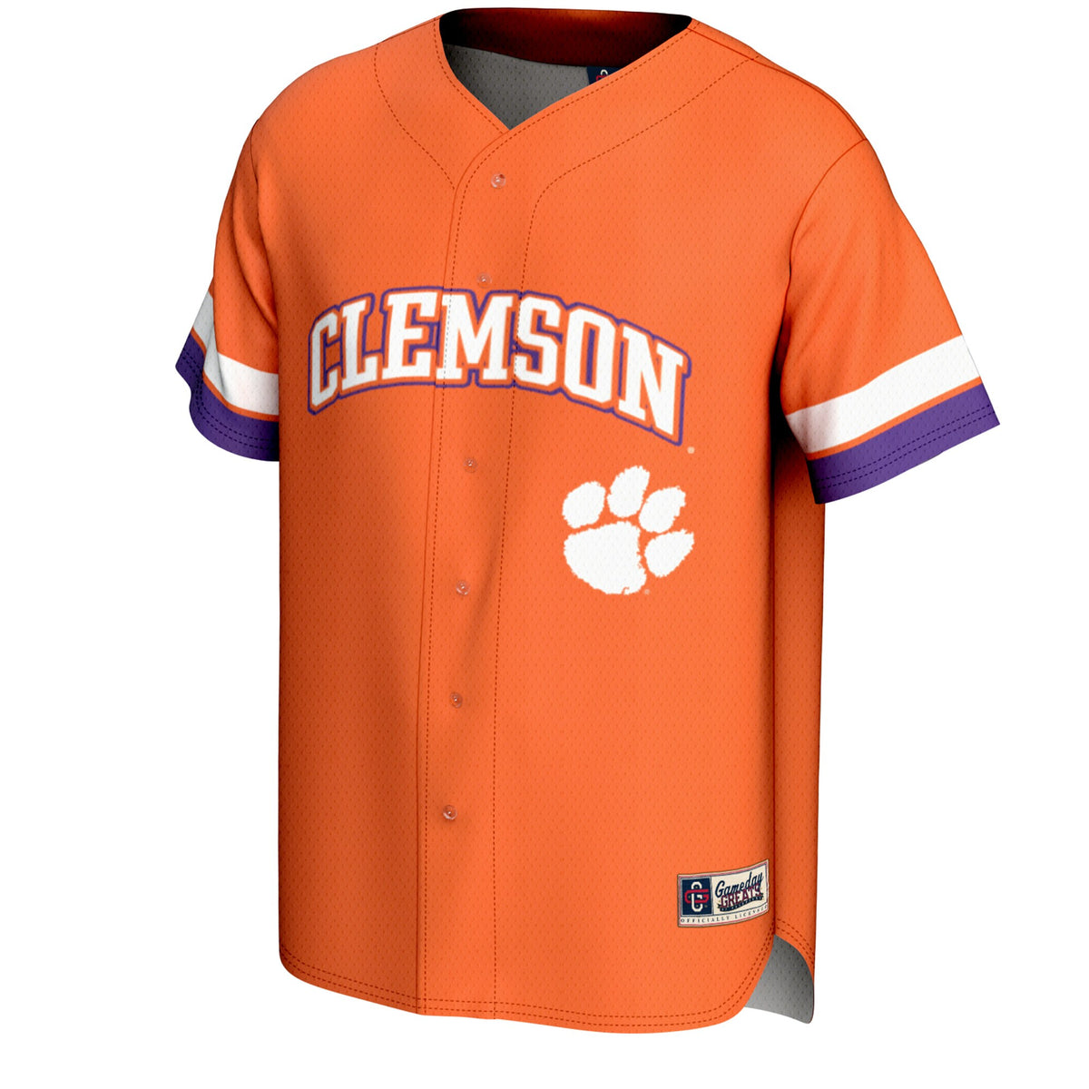Clemson Tigers GameDay Greats Spirit Baseball Jersey - Orange