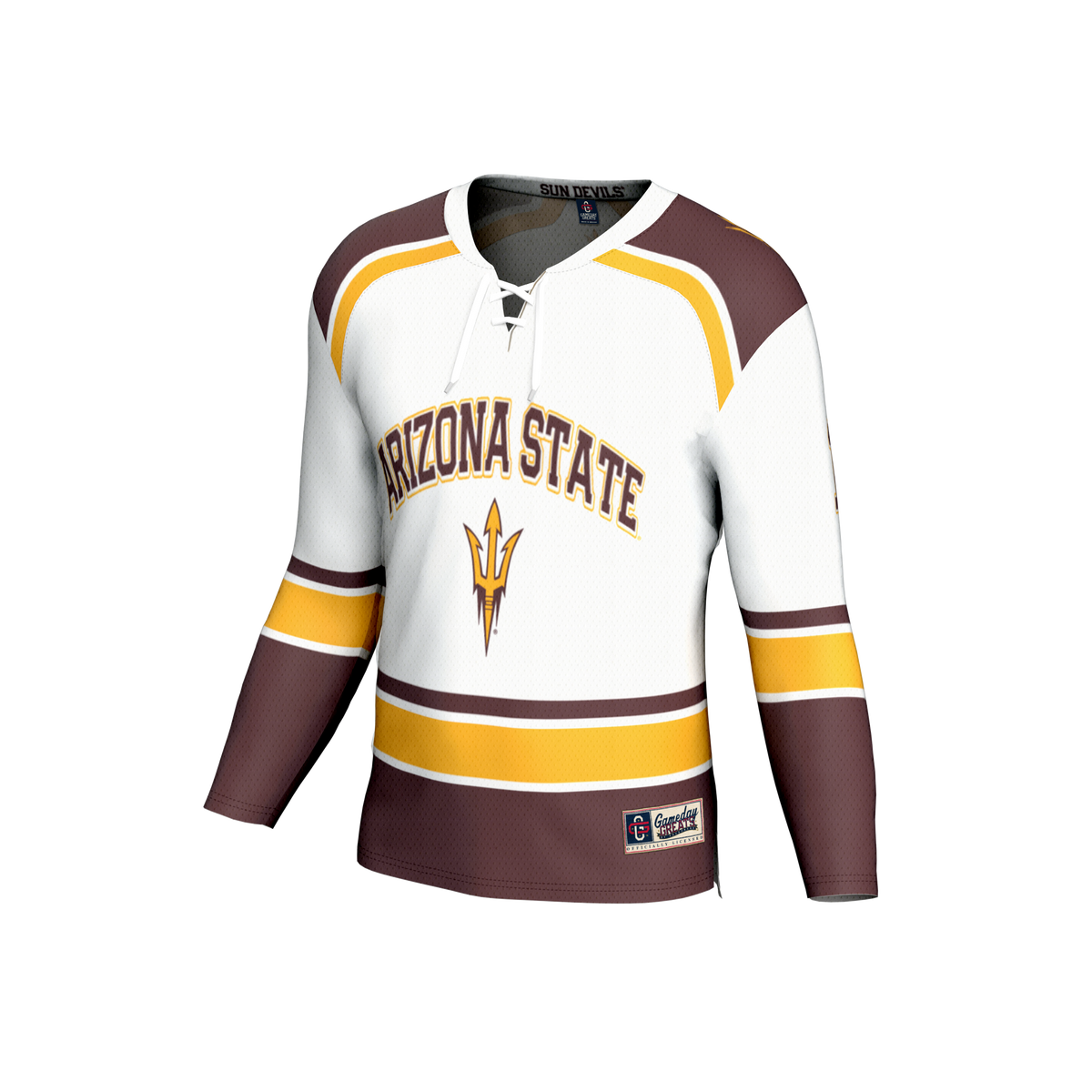 Arizona State Sun Devils GameDay Greats Lightweight Hockey Fashion Jersey - White
