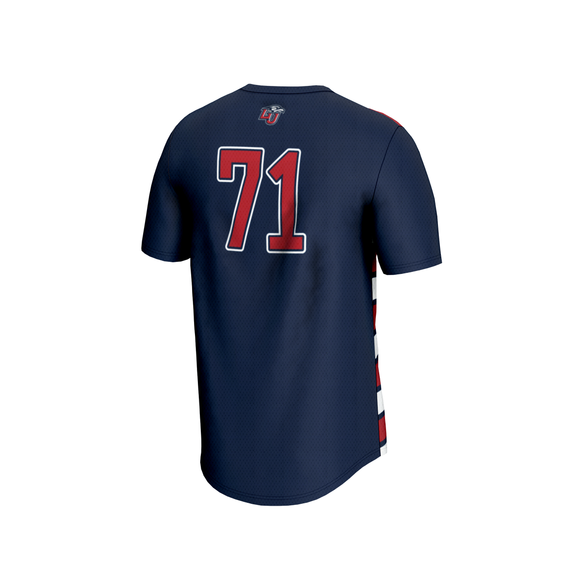 #71 Liberty Flames GameDay Greats Lightweight Soccer Fashion Jersey - Navy