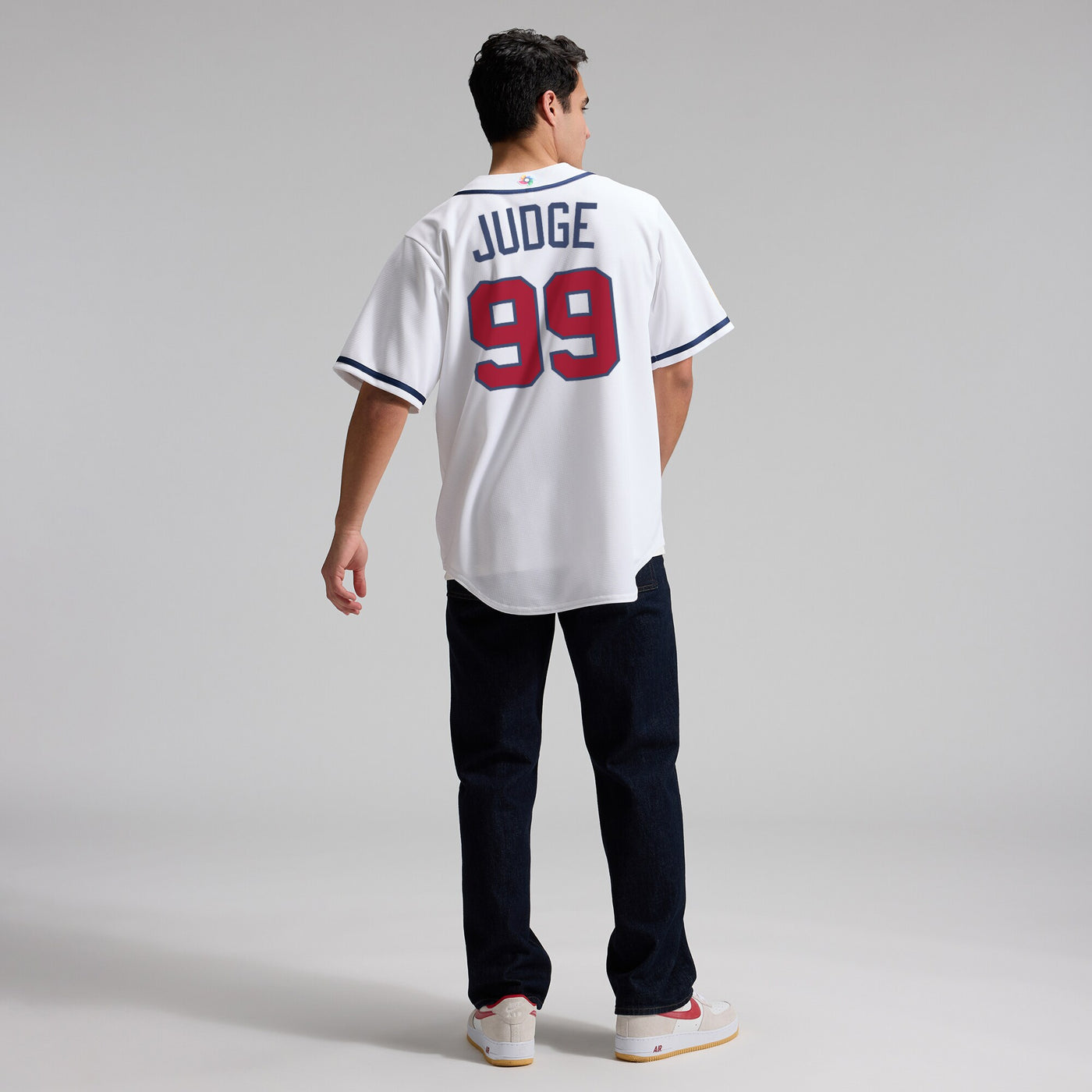 USA Baseball Aaron Judge Nike White 2026 World Baseball Classic Home Stadium Jersey