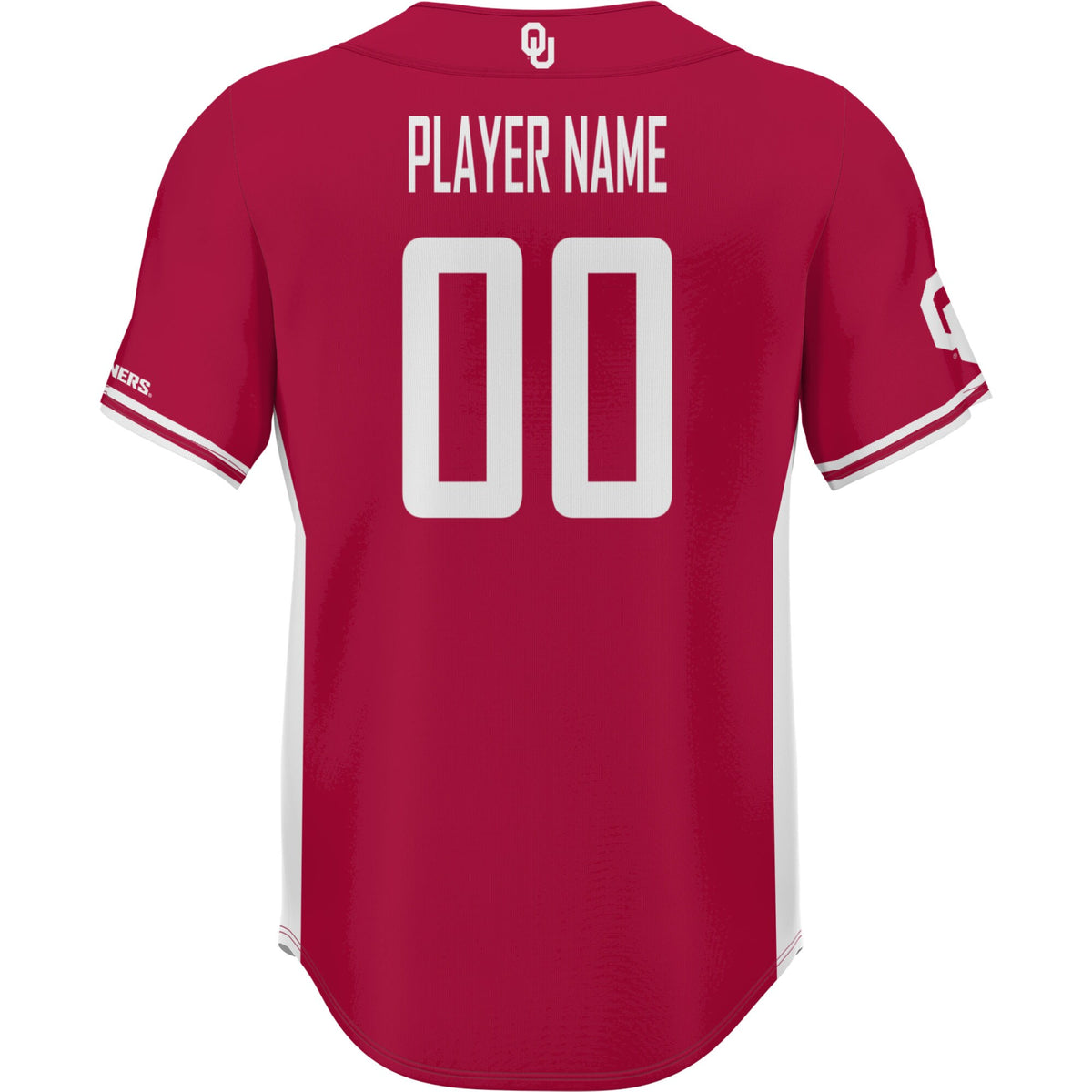 Oklahoma Sooners GameDay Greats NIL Pick-A-Player Lightweight Baseball Jersey - Crimson