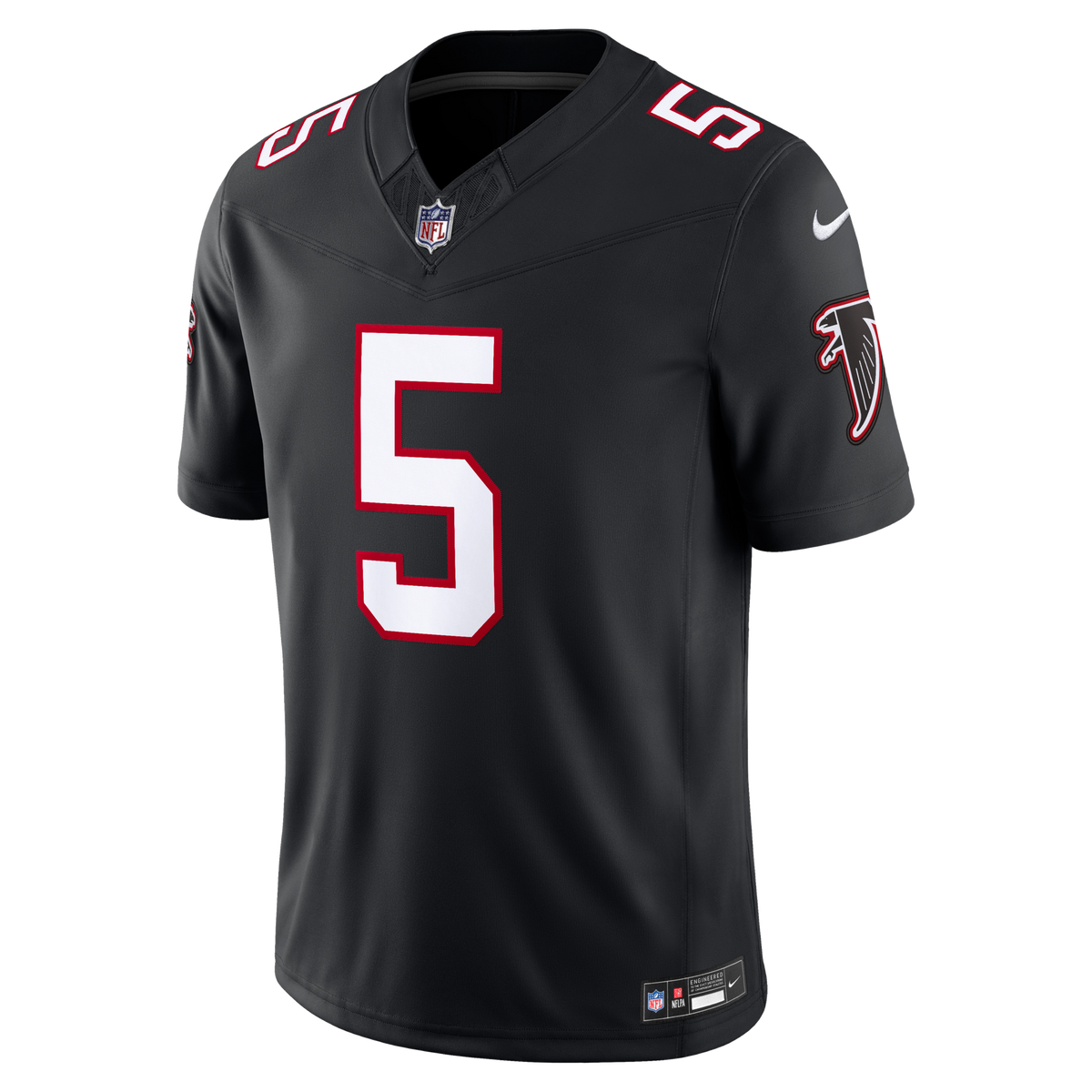 Atlanta Falcons Drake London Black Alternate Throwback Vapor F.U.S.E. Stitched Limited Jersey