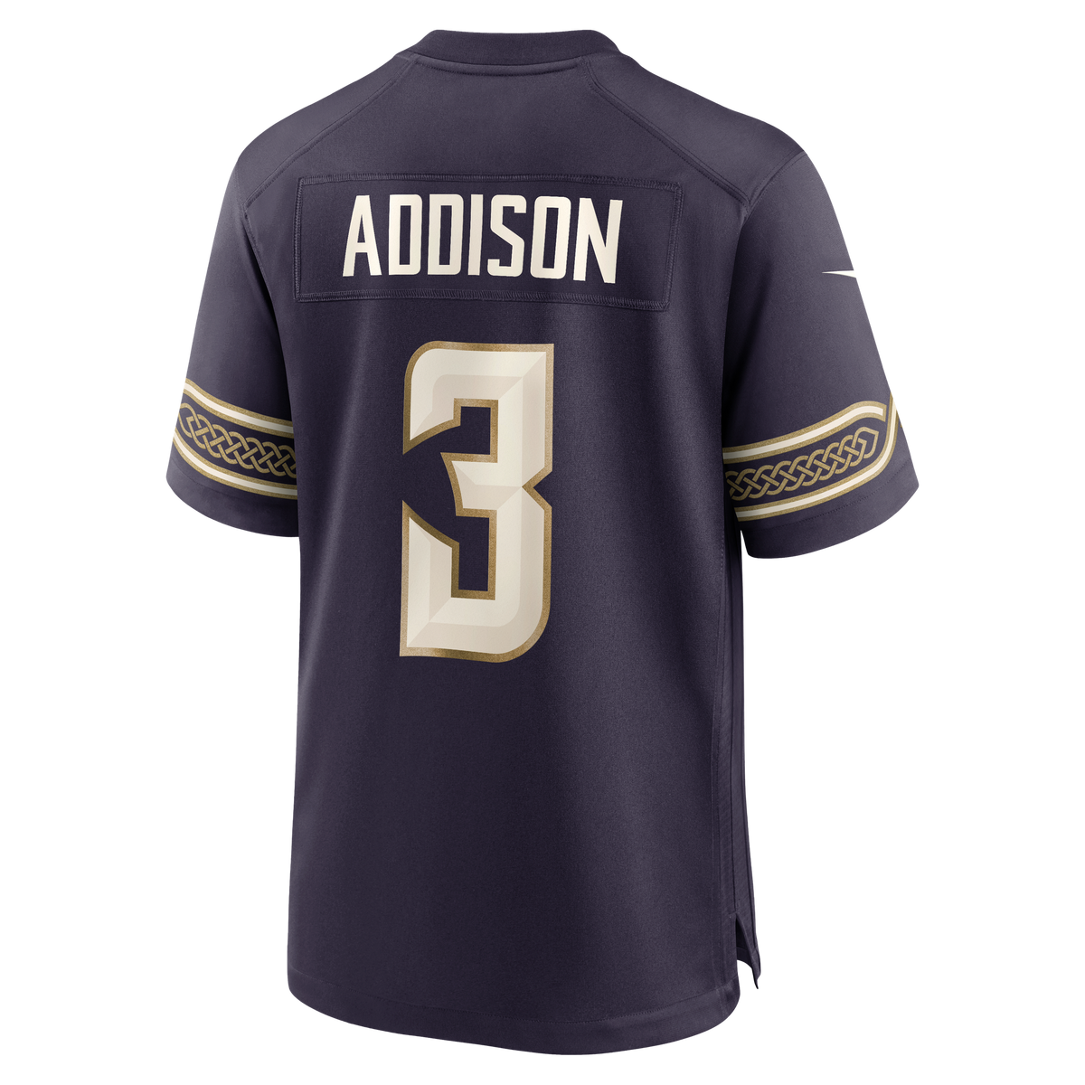 Minnesota Vikings Jordan Addison Nike Purple 2026 Rivalries Collection Game Jersey