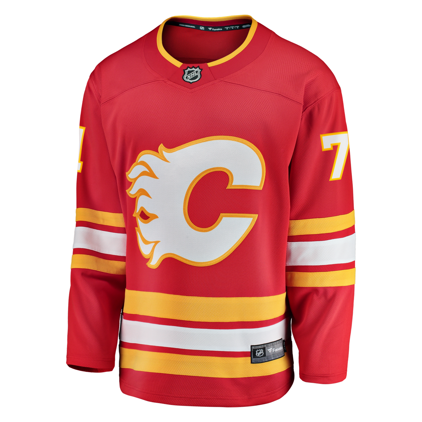 Calgary Flames Simon Nemec Fanatics Red Home Breakaway Jersey
