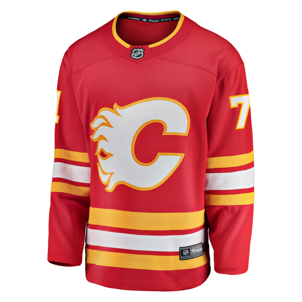 Calgary Flames Simon Nemec Fanatics Red Home Breakaway Jersey