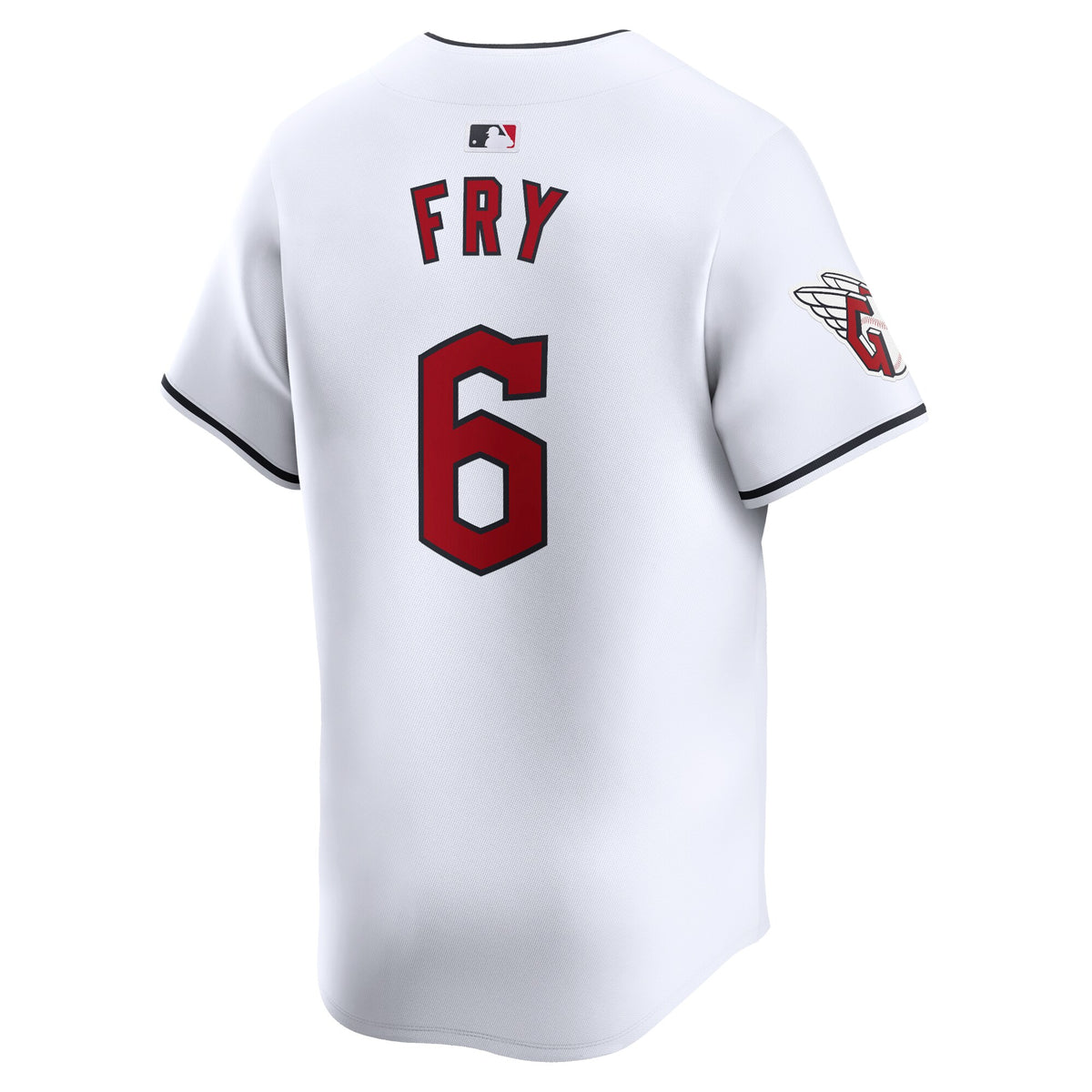 Cleveland Guardians David Fry White Home Limited Player Jersey