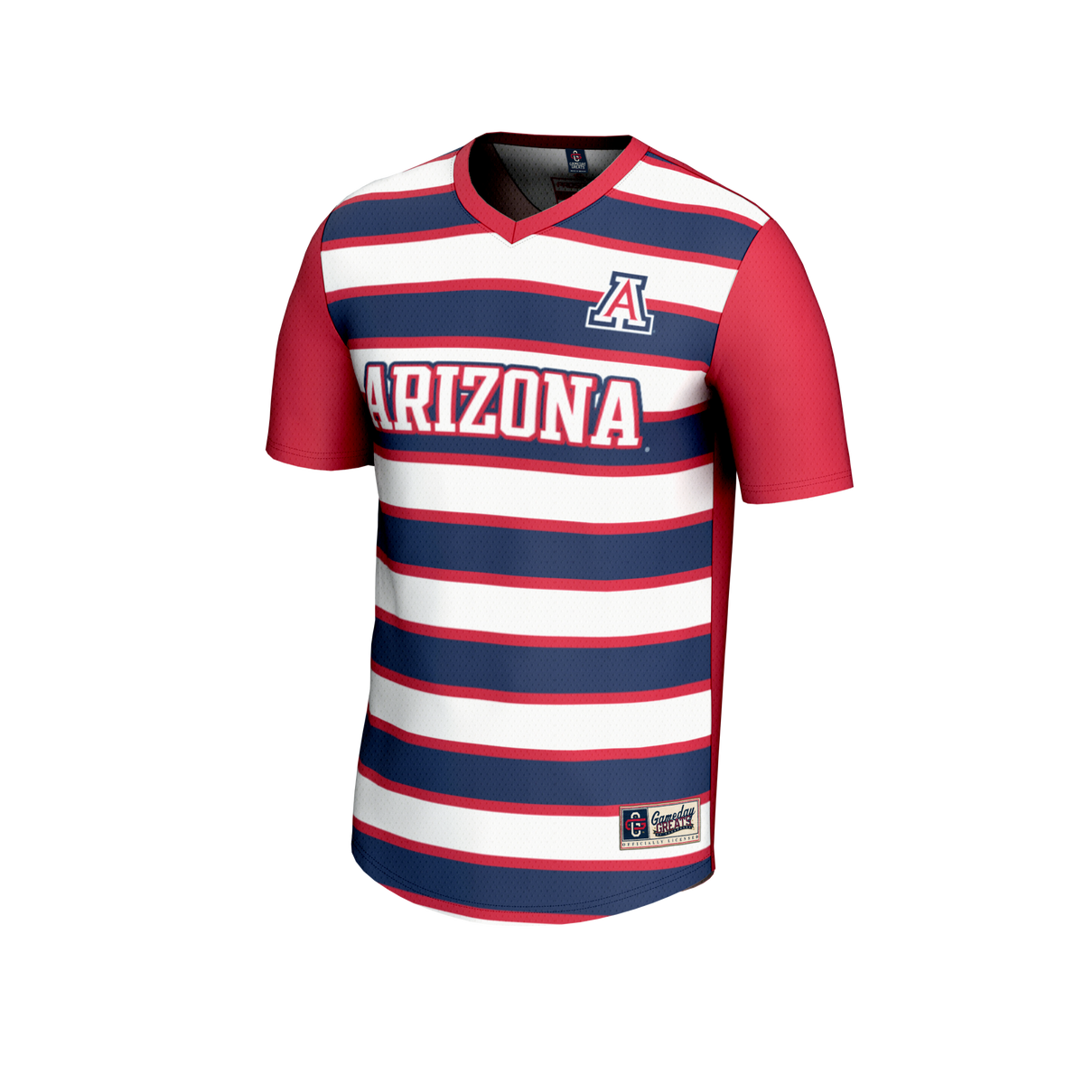 #1 Arizona Wildcats GameDay Greats Lightweight Soccer Fashion Jersey - Red