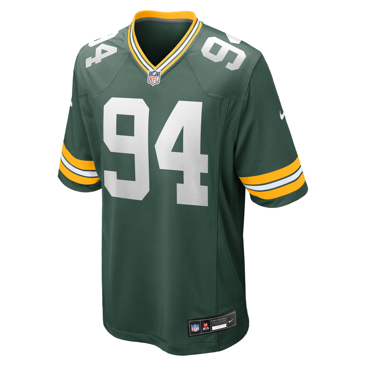 Green Bay Packers Karl Brooks Green Game Jersey