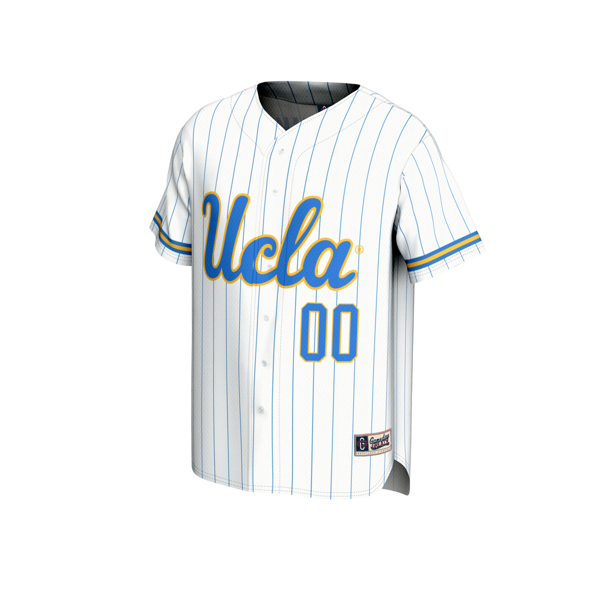 UCLA Bruins GameDay Greats NIL Pick-A-Player Lightweight Softball Fashion Jersey - White