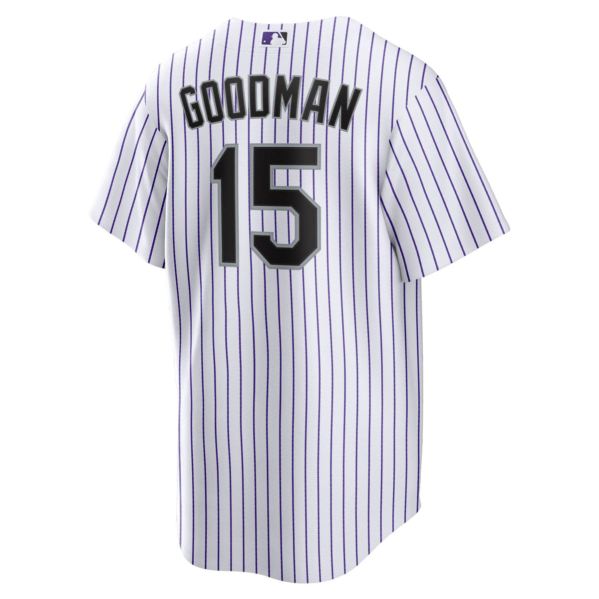 Colorado Rockies Hunter Goodman White Home Replica Jersey