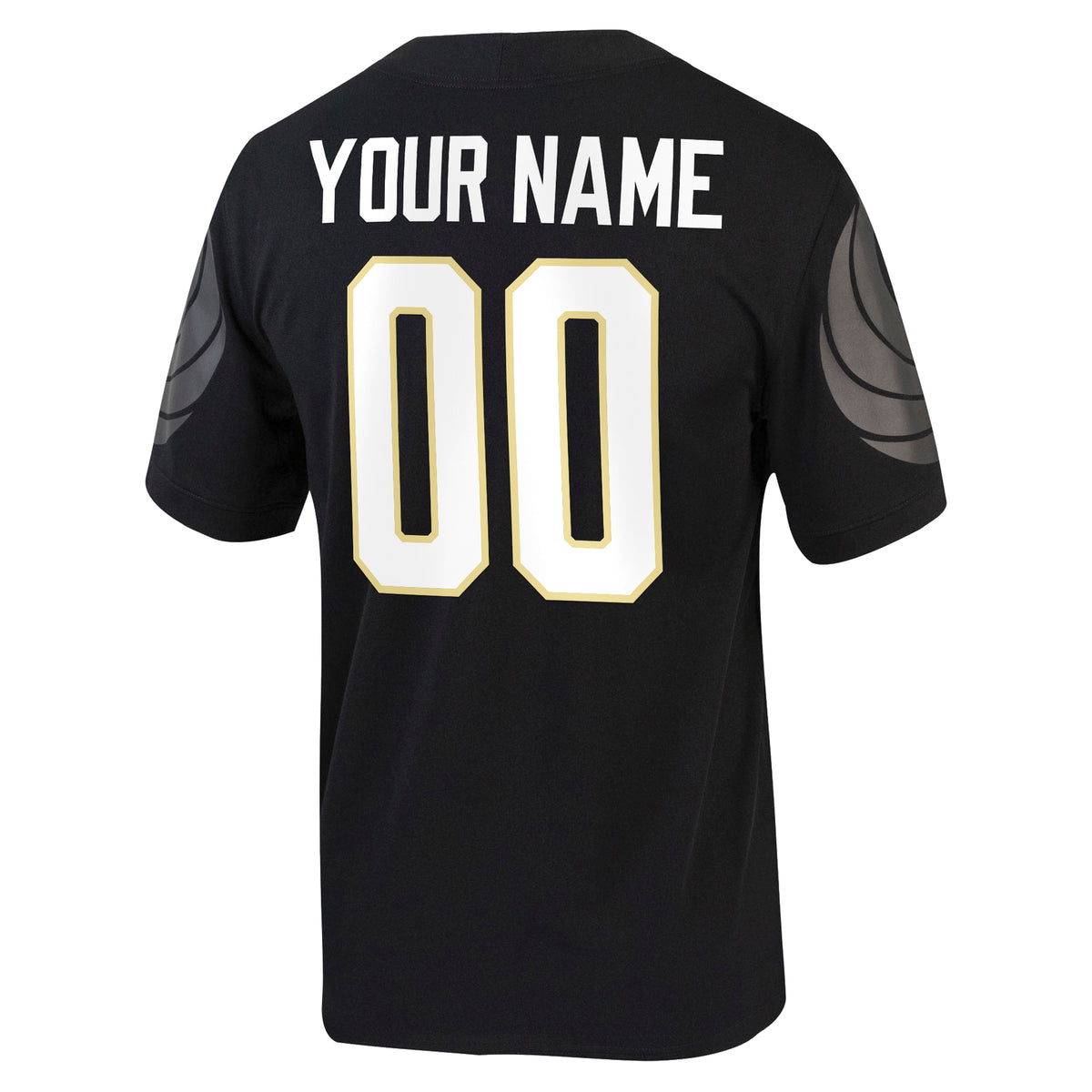 UCF Knights Football Custom Game Jersey - Black
