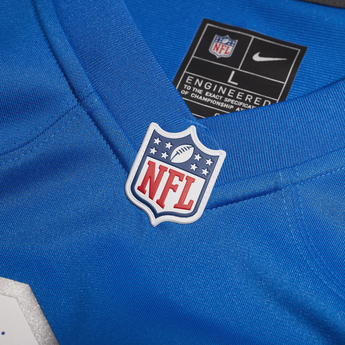 Detroit Lions D.J. Reed Blue Team Game Jersey