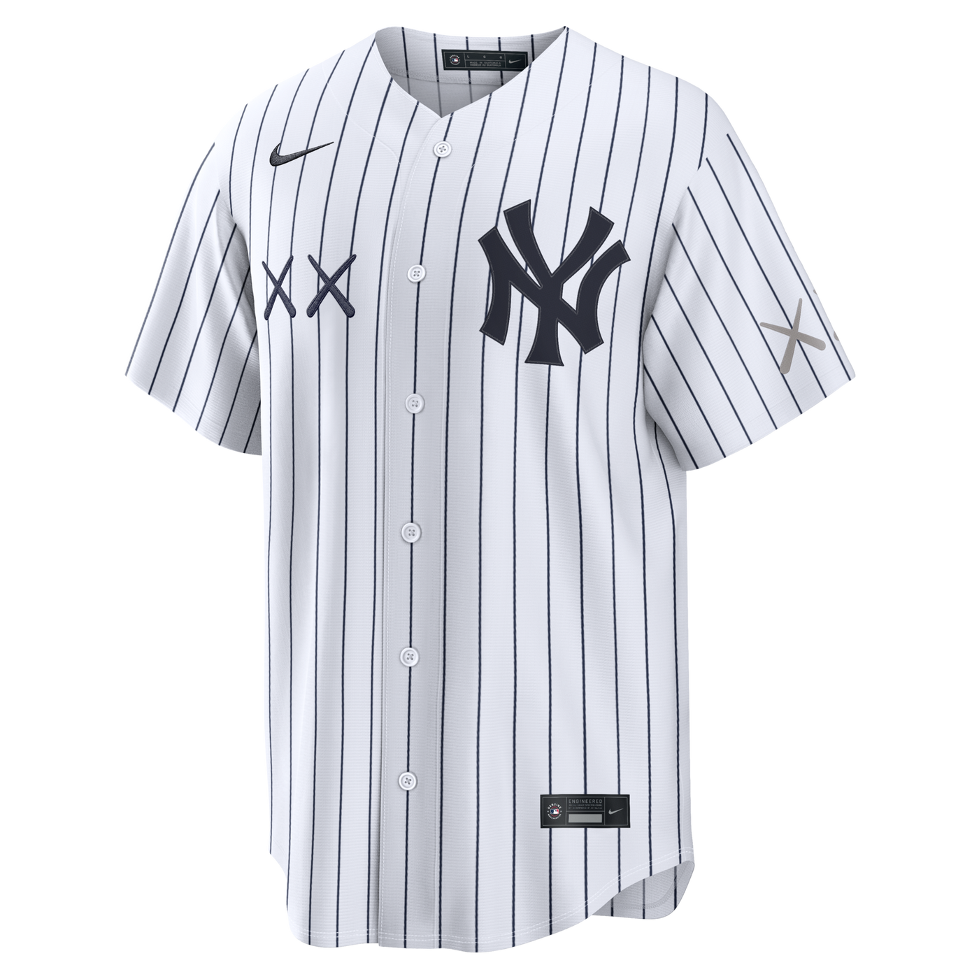 New York Yankees Nike x KAWS White Stadium Jersey