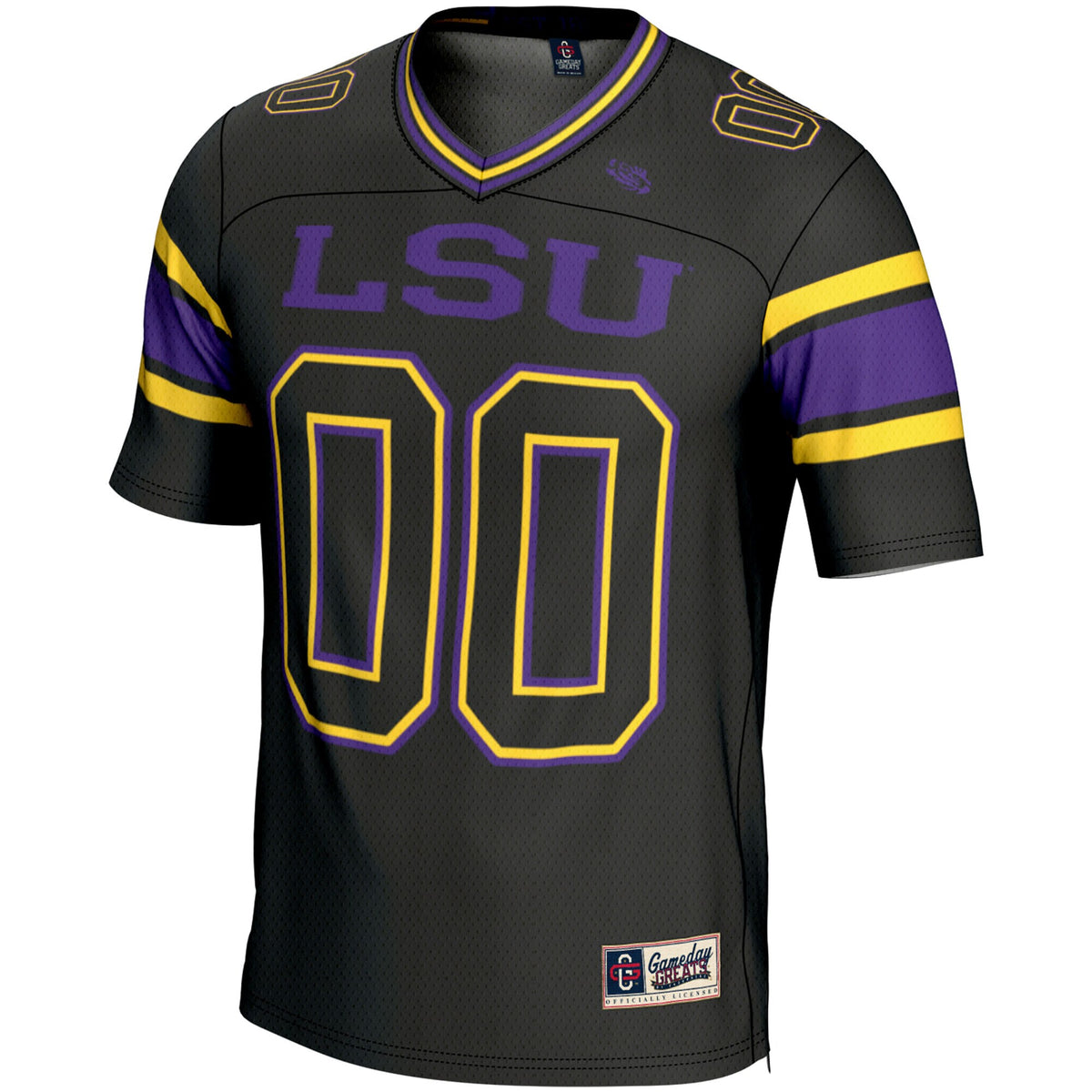 LSU Tigers GameDay Greats NIL Pick-A-Player Football Jersey - Black