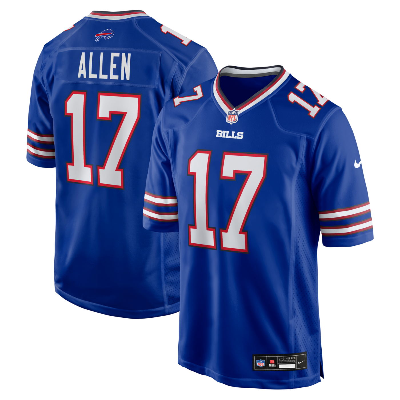 Buffalo Bills Josh Allen Nike Royal Team Game Player Jersey