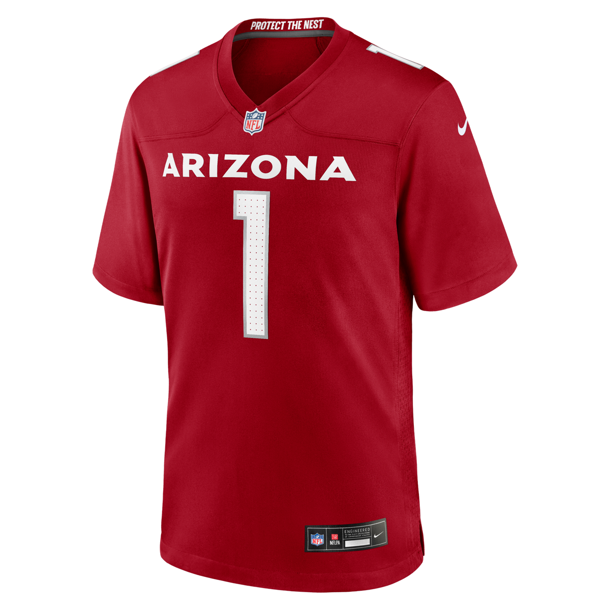 Arizona Cardinals Number 1 Groom Cardinal Game Jersey