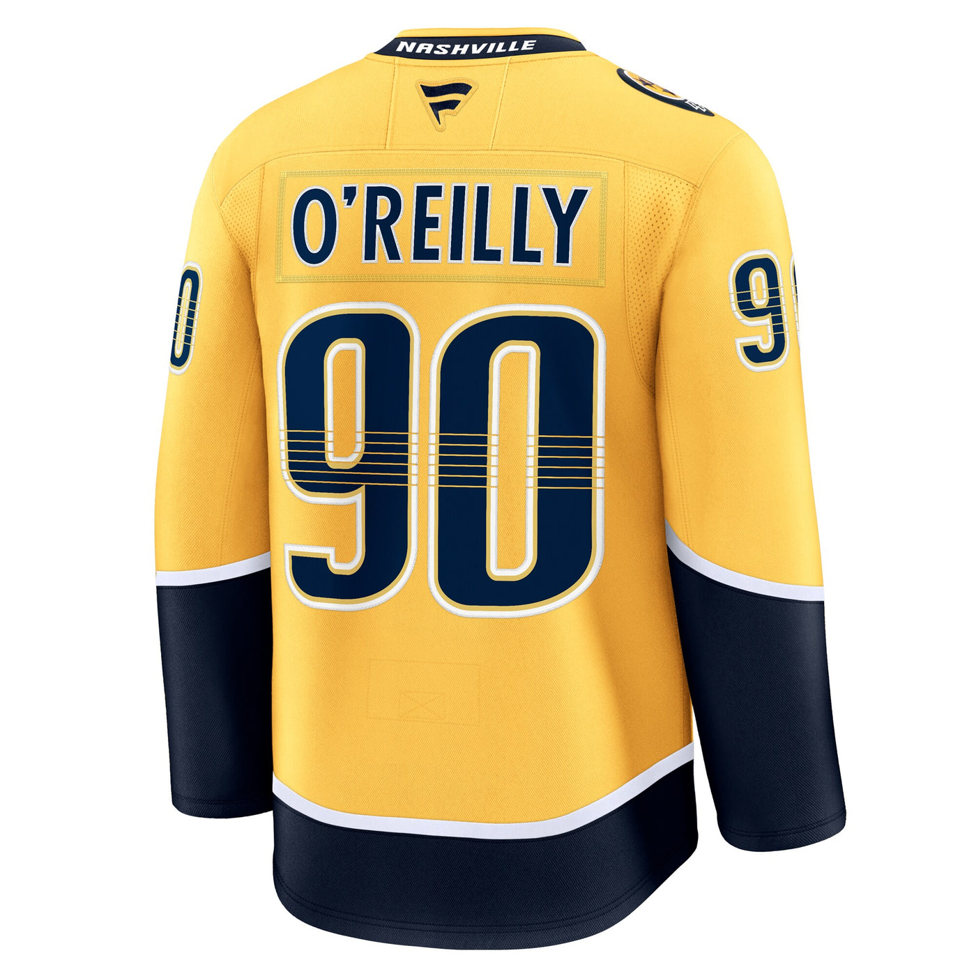 Nashville Predators Ryan O'Reilly Fanatics Yellow Home Premium Jersey