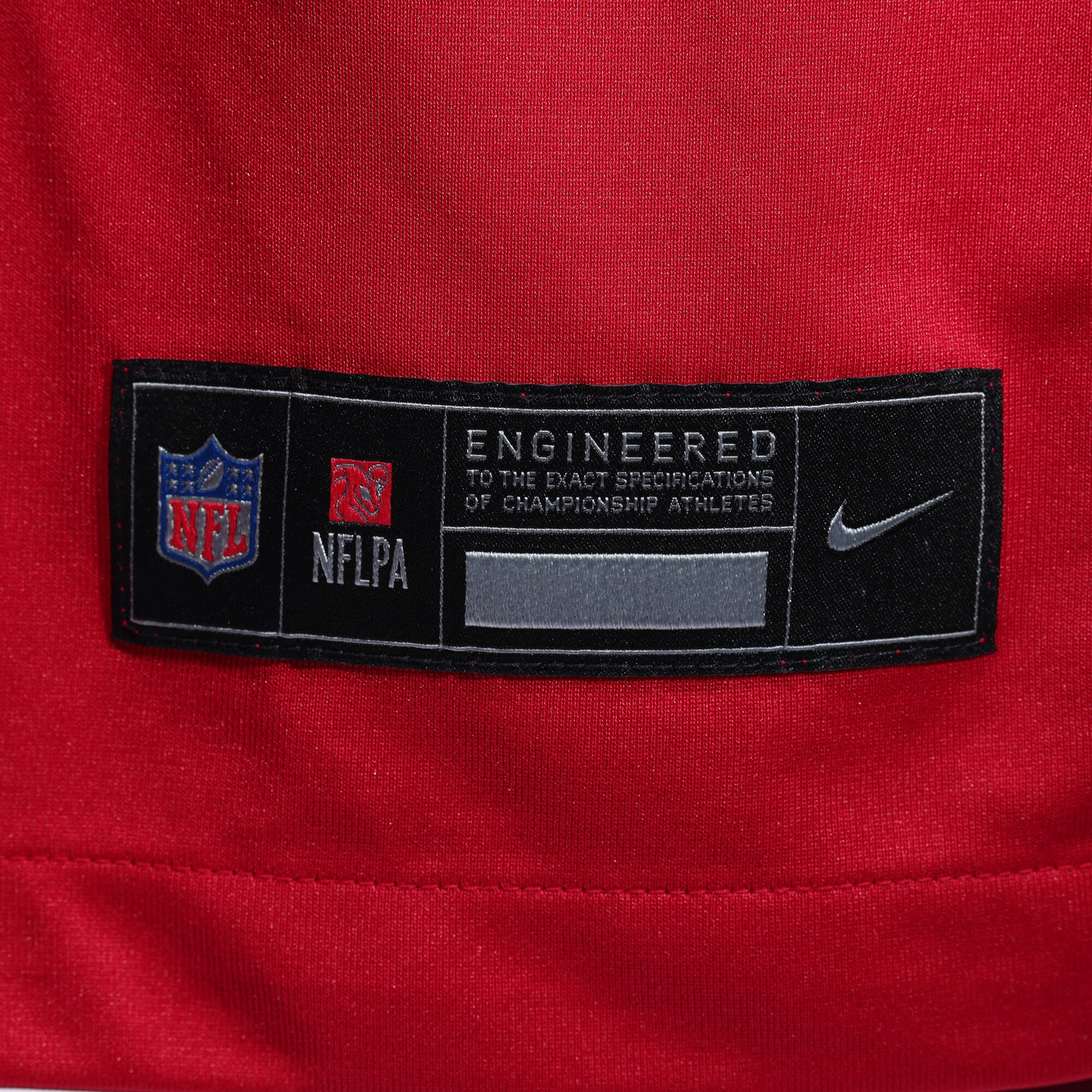 San Francisco 49ers Christian McCaffrey Nike Scarlet 80th Anniversary Game Jersey