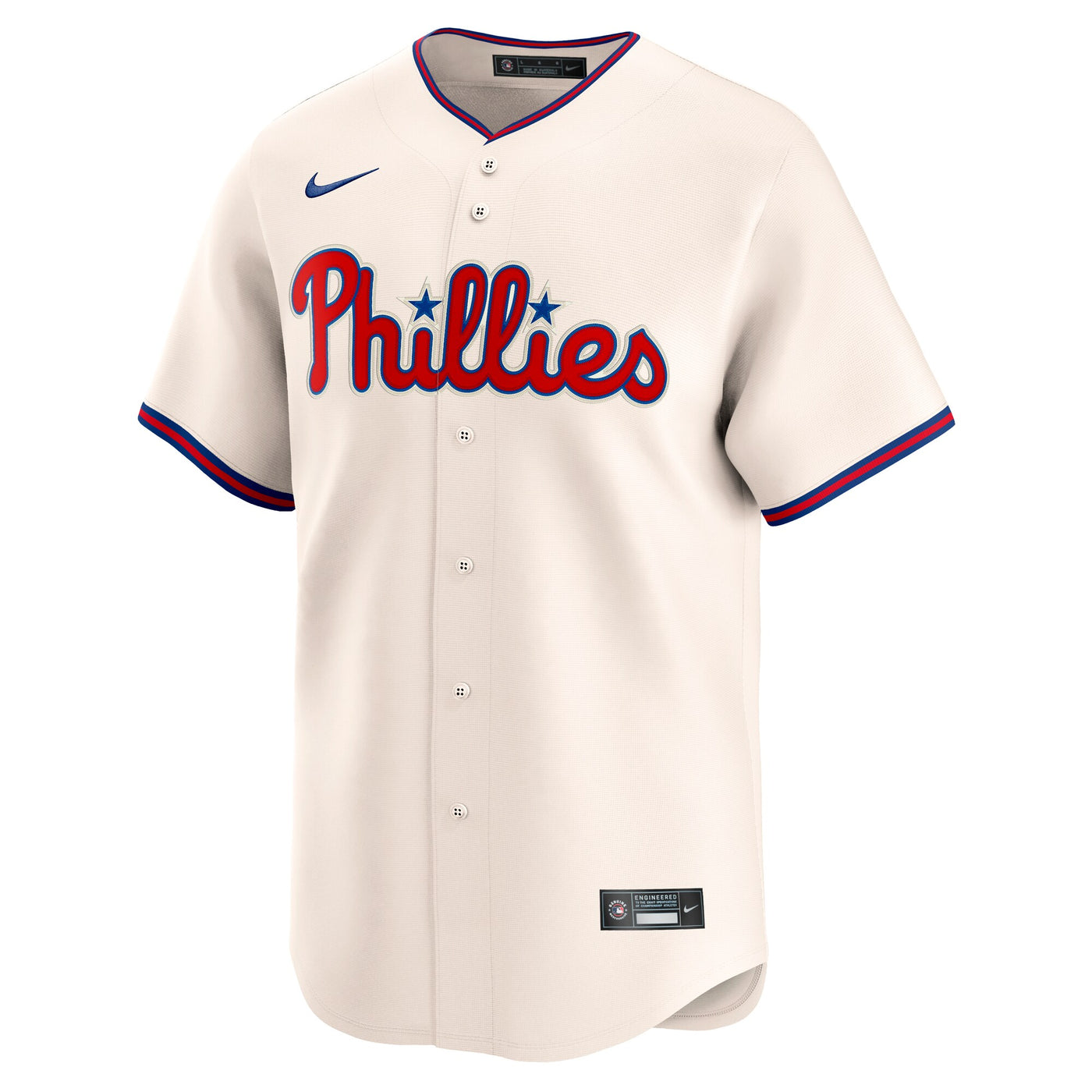 Philadelphia Phillies Bryce Harper Nike Cream Alternate Limited Jersey