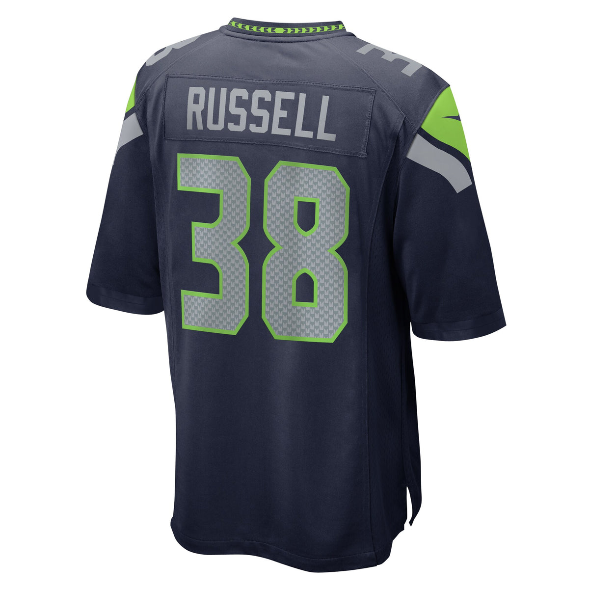 Seattle Seahawks Brady Russell College Navy Game Jersey