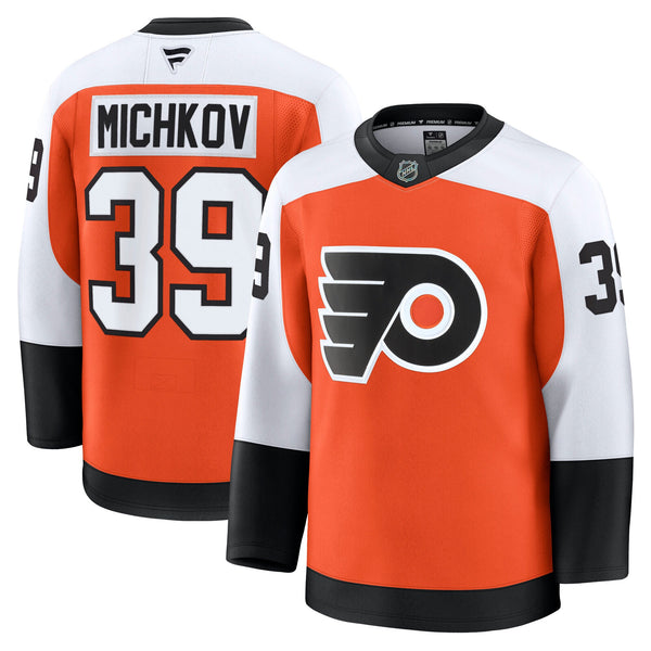 Philadelphia Flyers Matvei Michkov Fanatics Orange Home Premium Jersey