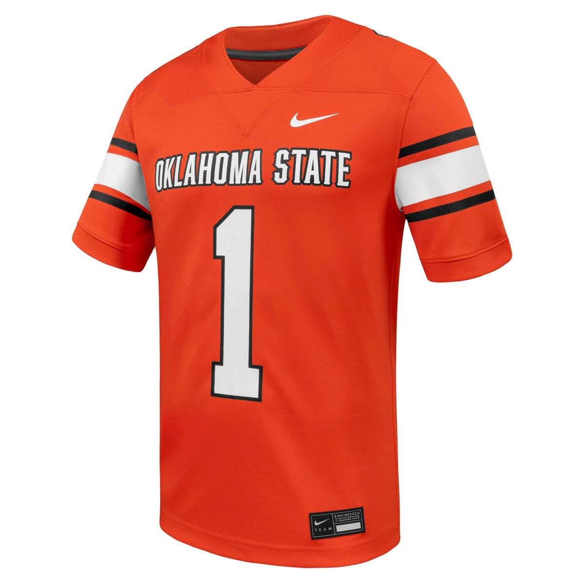 #1 Oklahoma State Cowboys Game Football Jersey - Orange