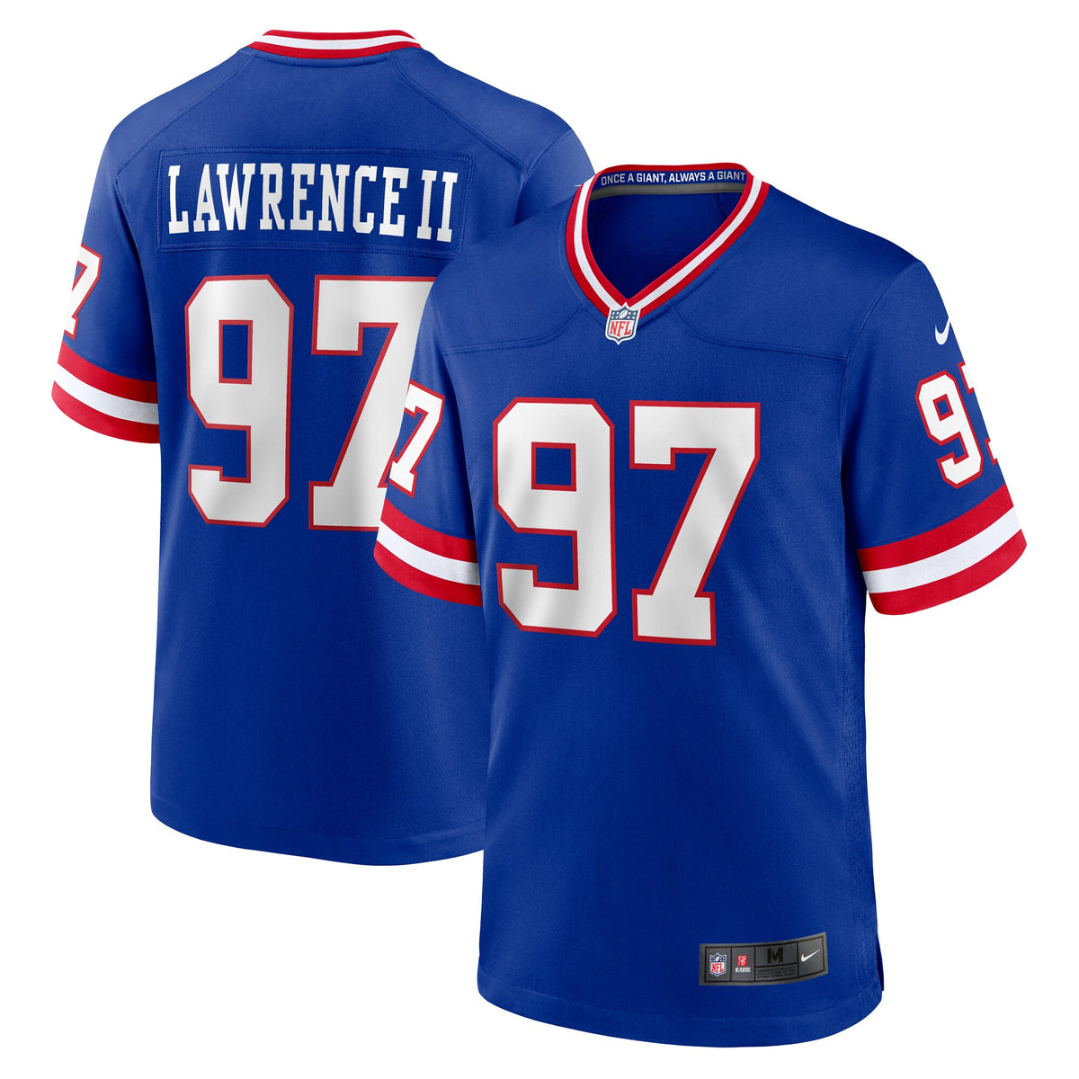 New York Giants Dexter Lawrence Royal Alternate Game Jersey