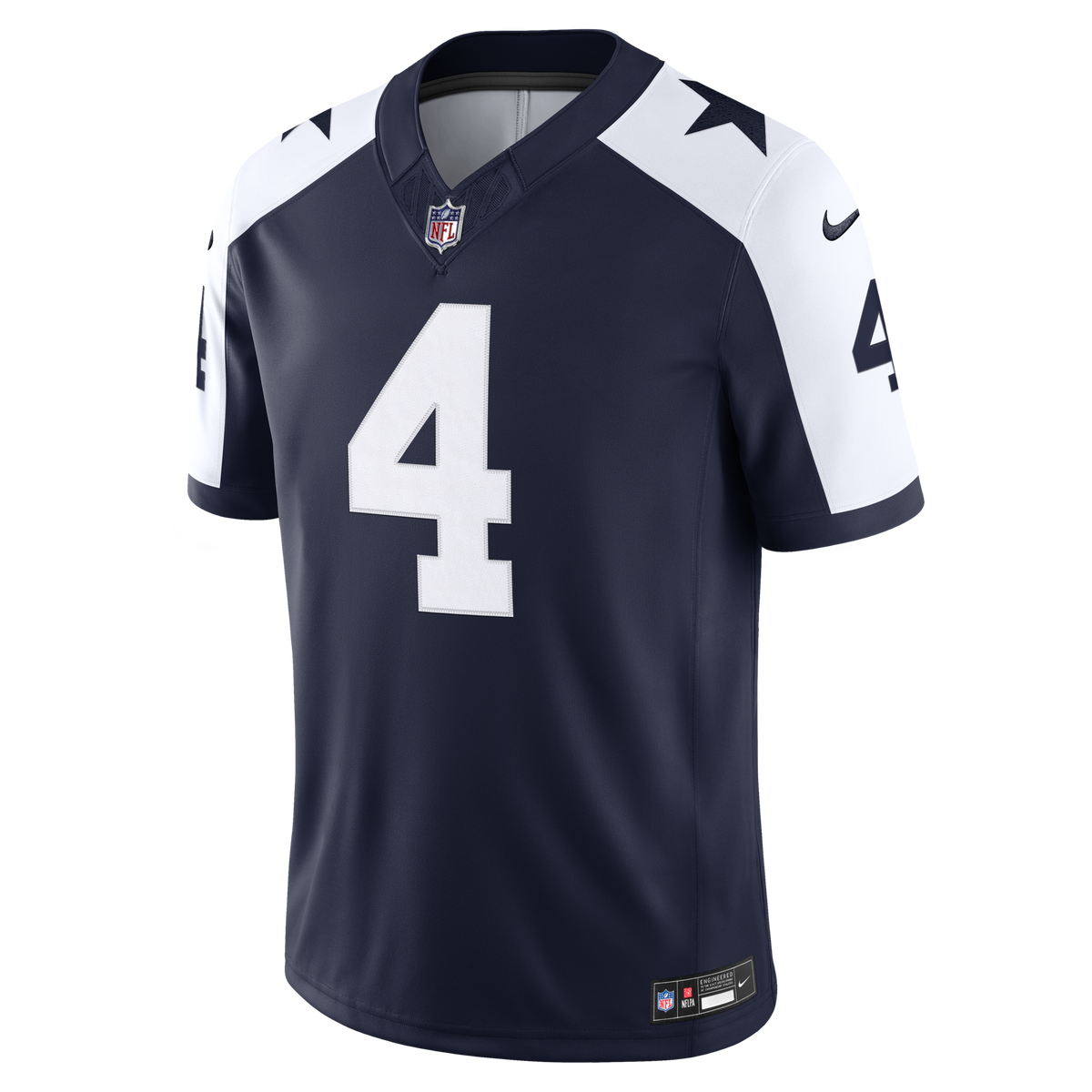 Dallas Cowboys Dak Prescott Navy Alternate Vapor F.U.S.E. Stitched Limited Jersey