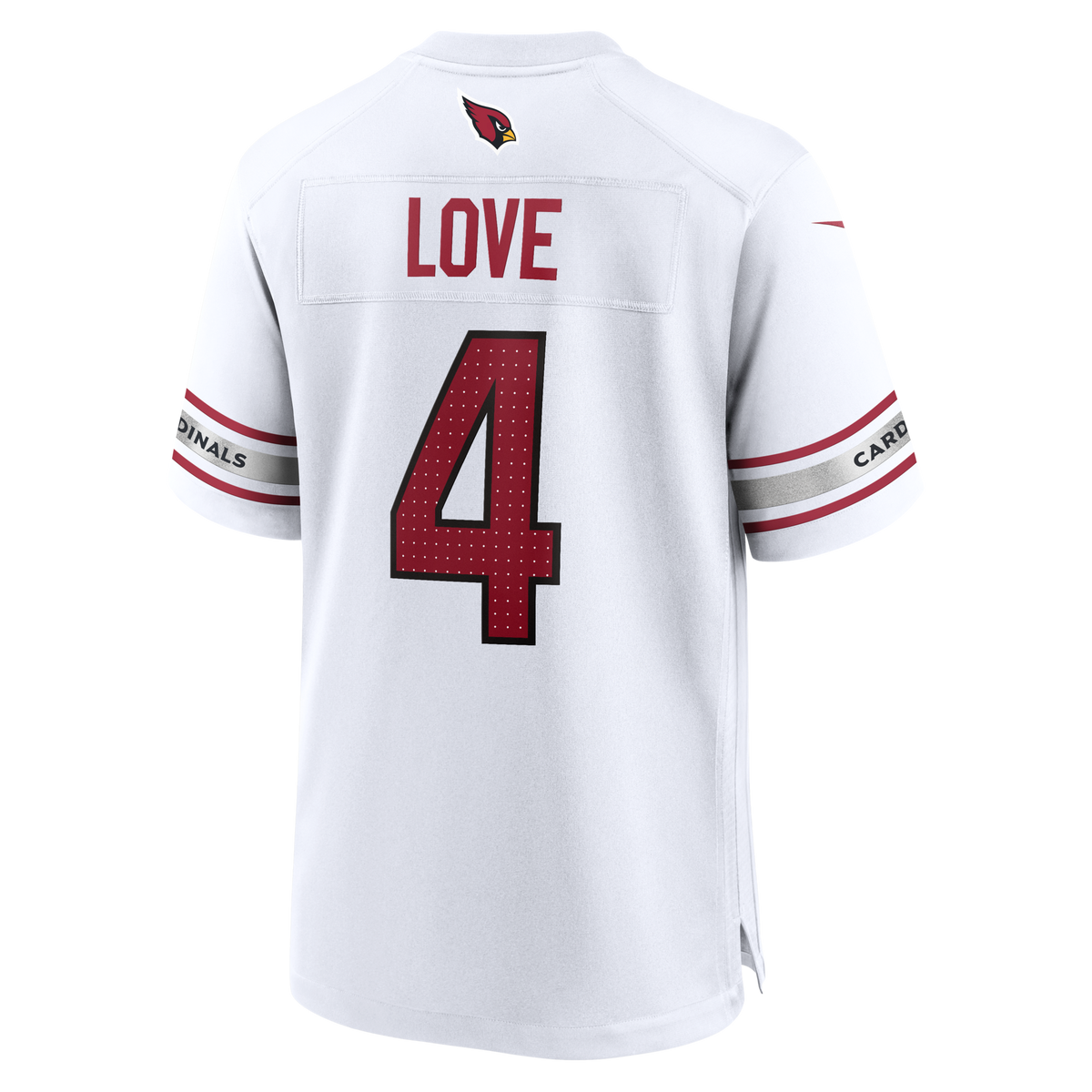 Arizona Cardinals Jeremiyah Love White Game Player Jersey