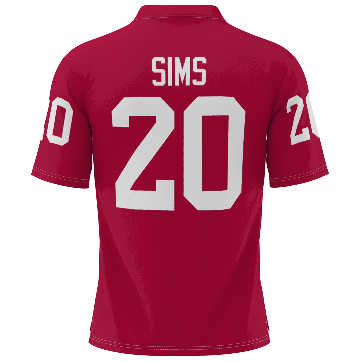 Billy Sims Crimson Oklahoma Sooners Heisman Football Jersey